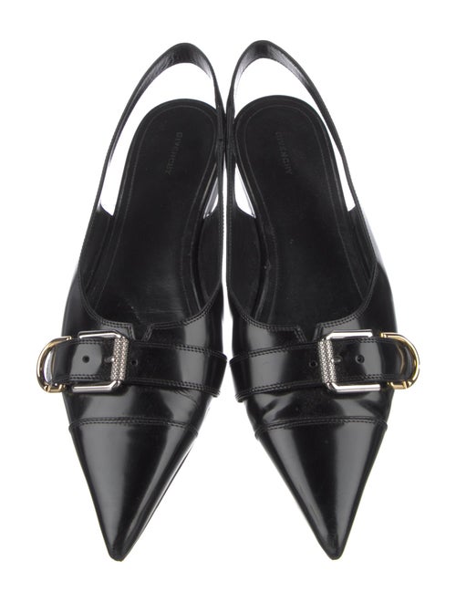 Givenchy Leather Slingback Flats