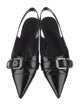 Givenchy Leather Slingback Flats