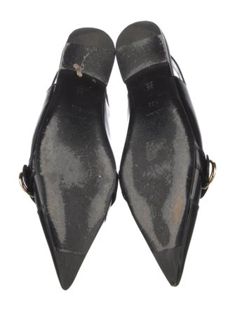 Givenchy Leather Slingback Flats