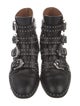 Givenchy Leather Printed Combat Boots