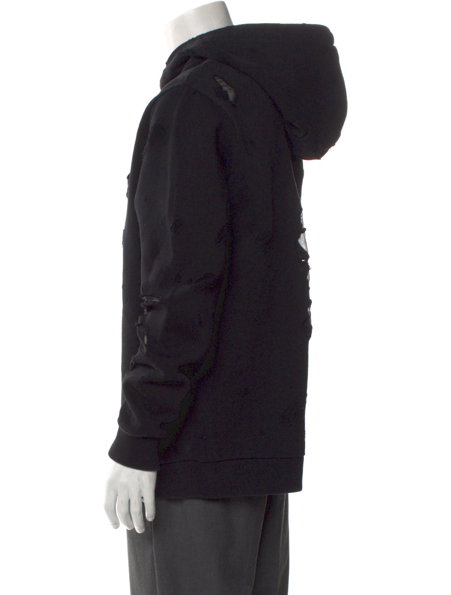 Givenchy Graphic Print Crew Neck Hoodie