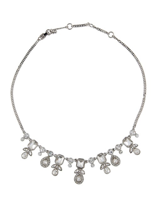 Givenchy Crystal Collar Chain Necklace