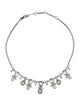 Givenchy Crystal Collar Chain Necklace