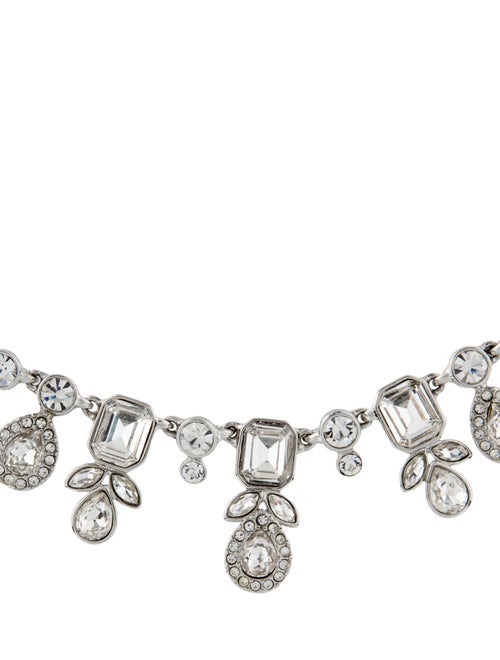 Givenchy Crystal Collar Chain Necklace