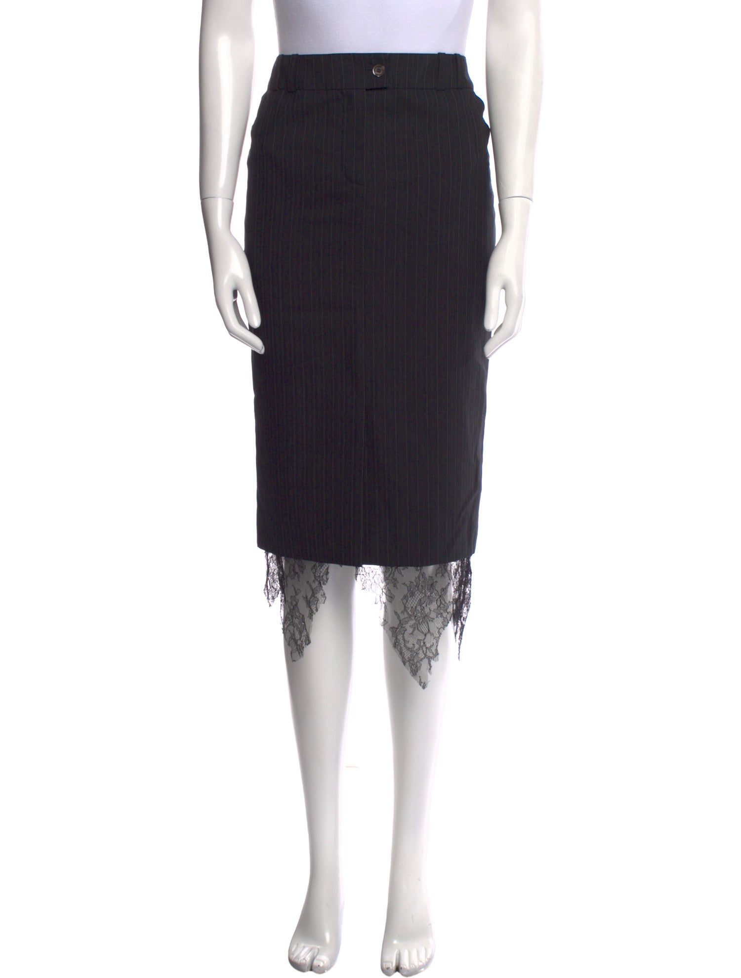Givenchy Wool Knee-Length Skirt
