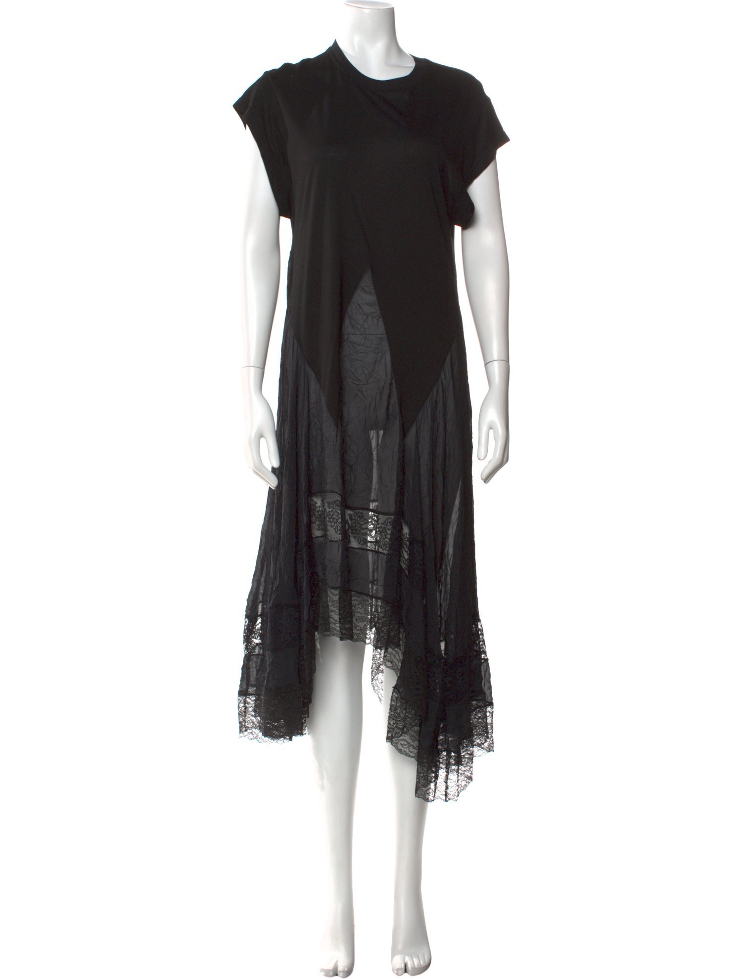 Givenchy Crew Neck Midi Length Dress