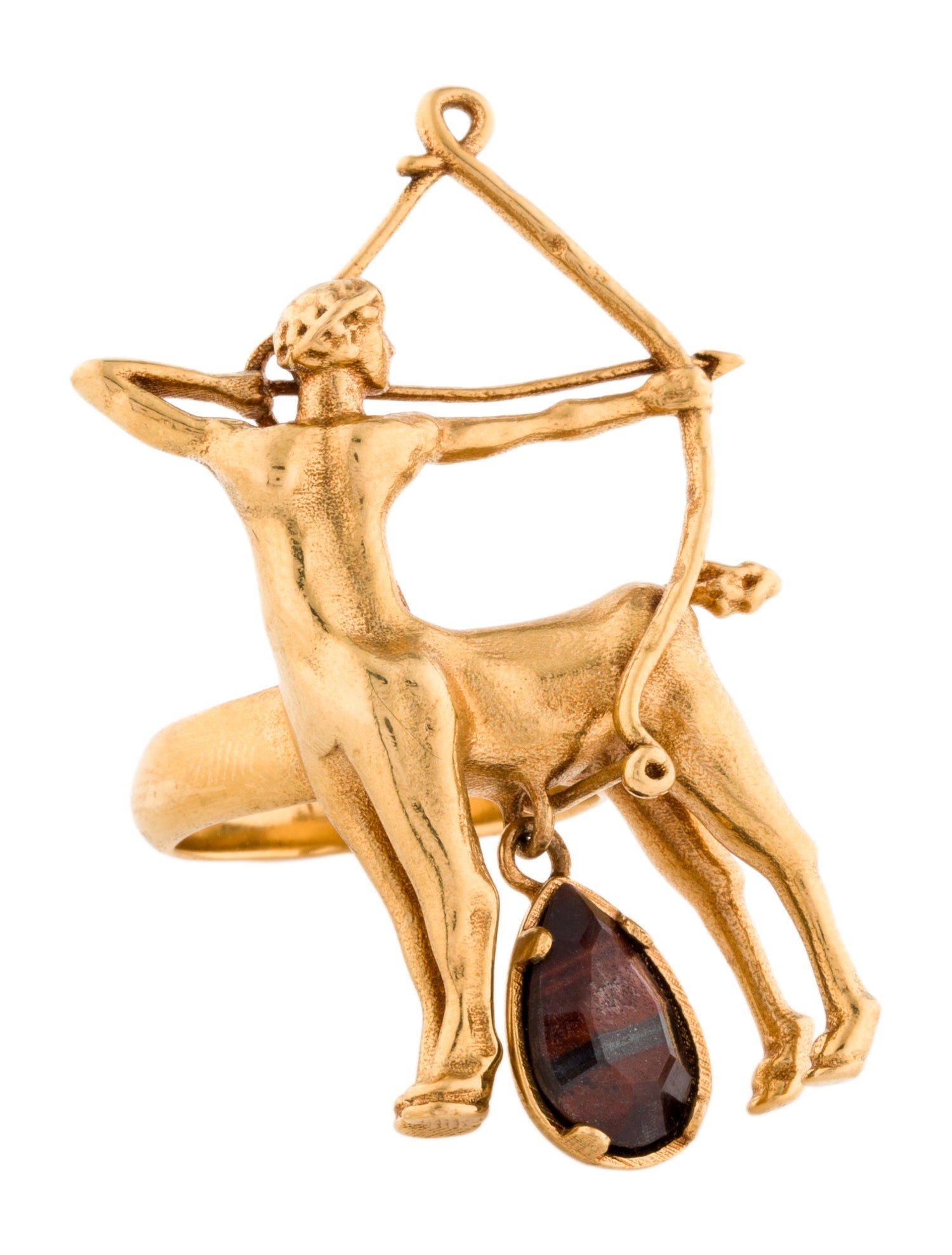 Givenchy Sagittarius Zodiac Cocktail Ring