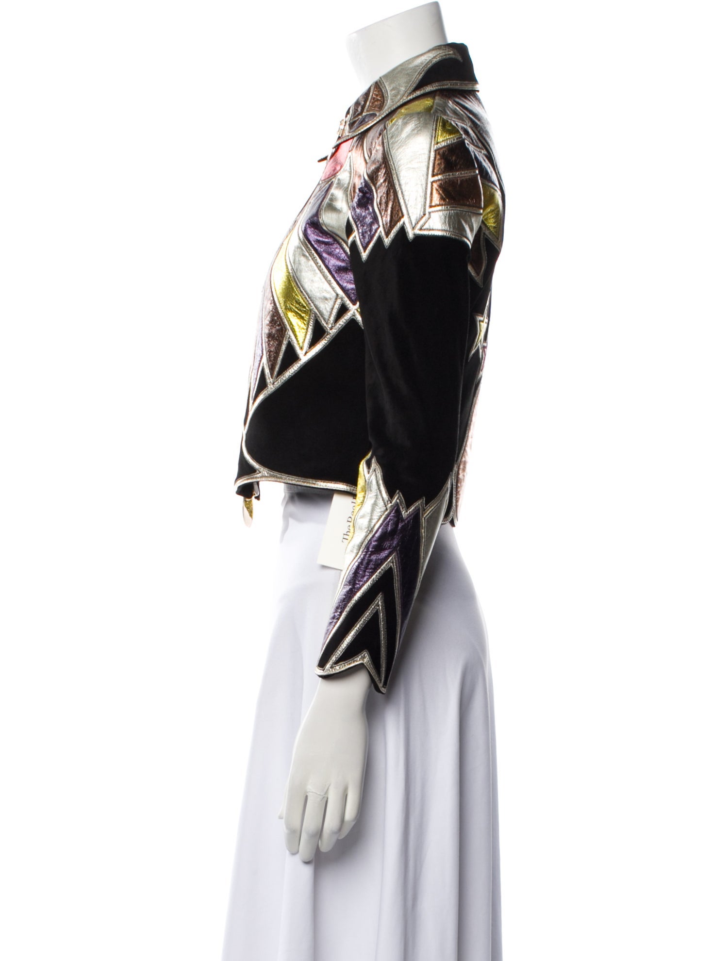 Givenchy Suede Printed Evening Jacket