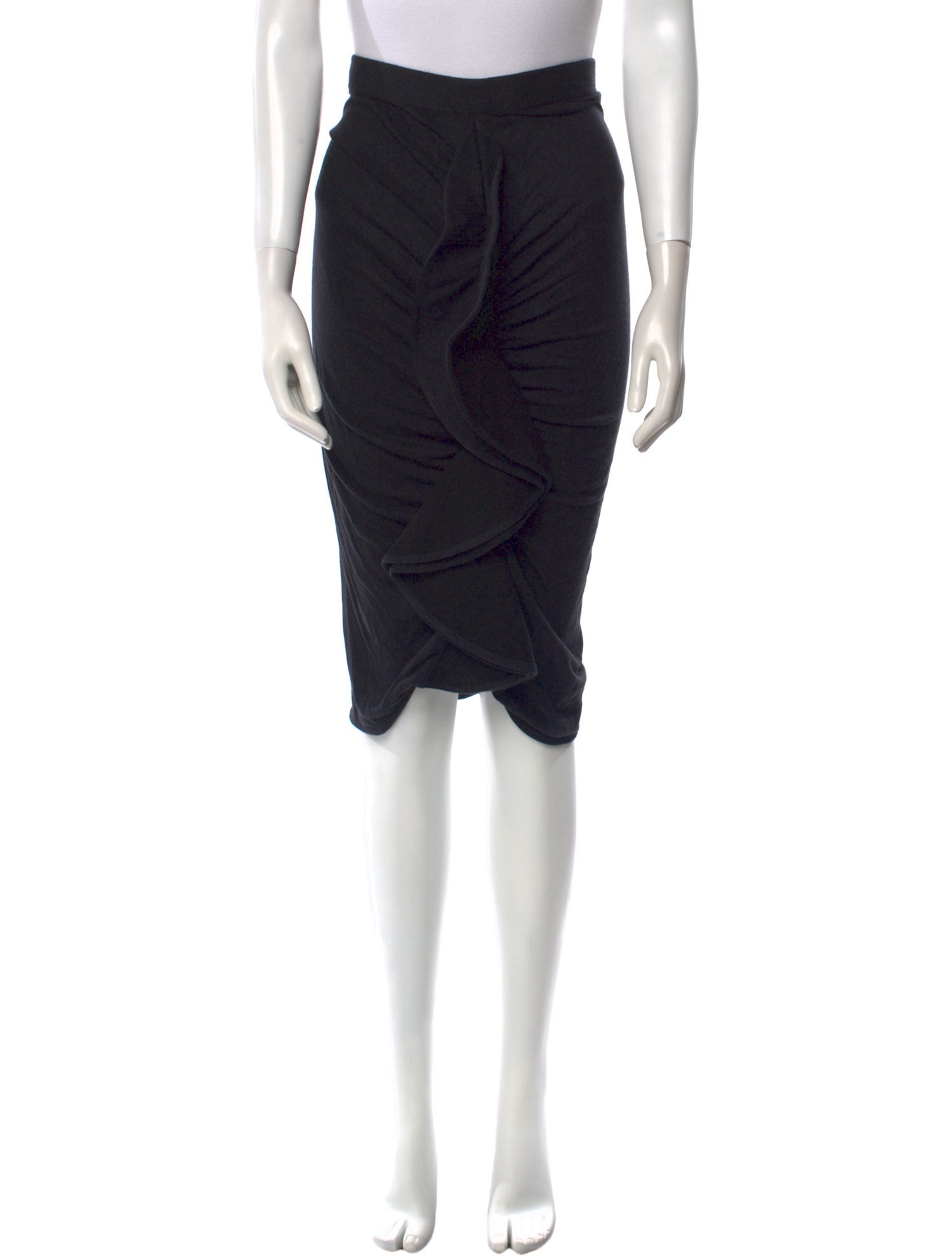 Givenchy Cashmere Knee-Length Skirt