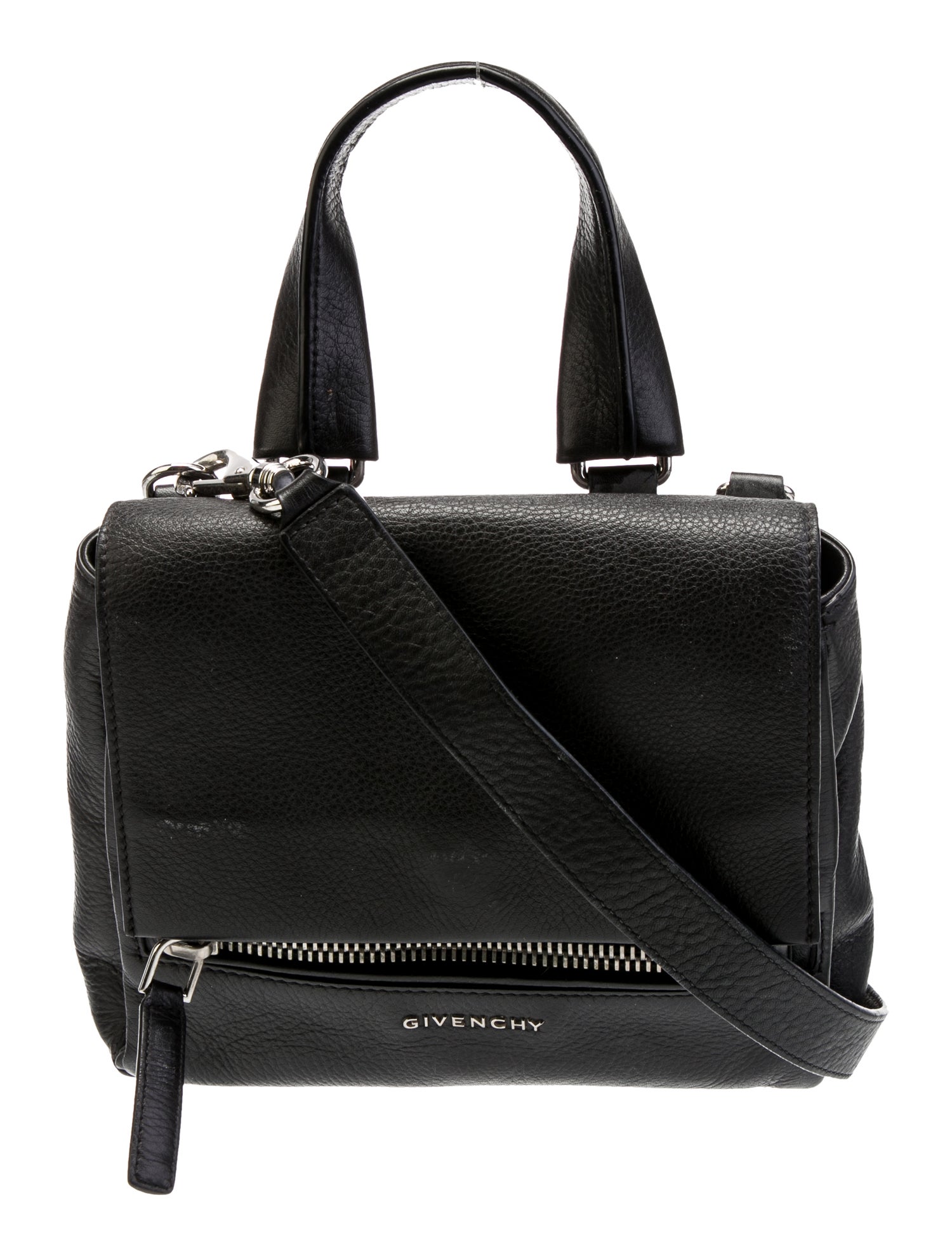 Givenchy Leather Messenger Bag