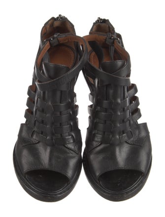 Givenchy Leather Gladiator Sandals