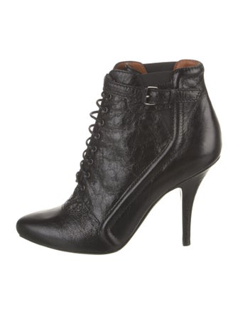 Givenchy Leather Lace-Up Boots