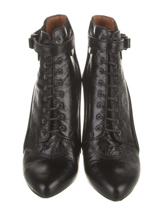 Givenchy Leather Lace-Up Boots