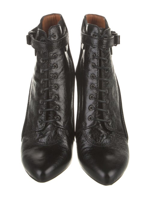 Givenchy Leather Lace-Up Boots