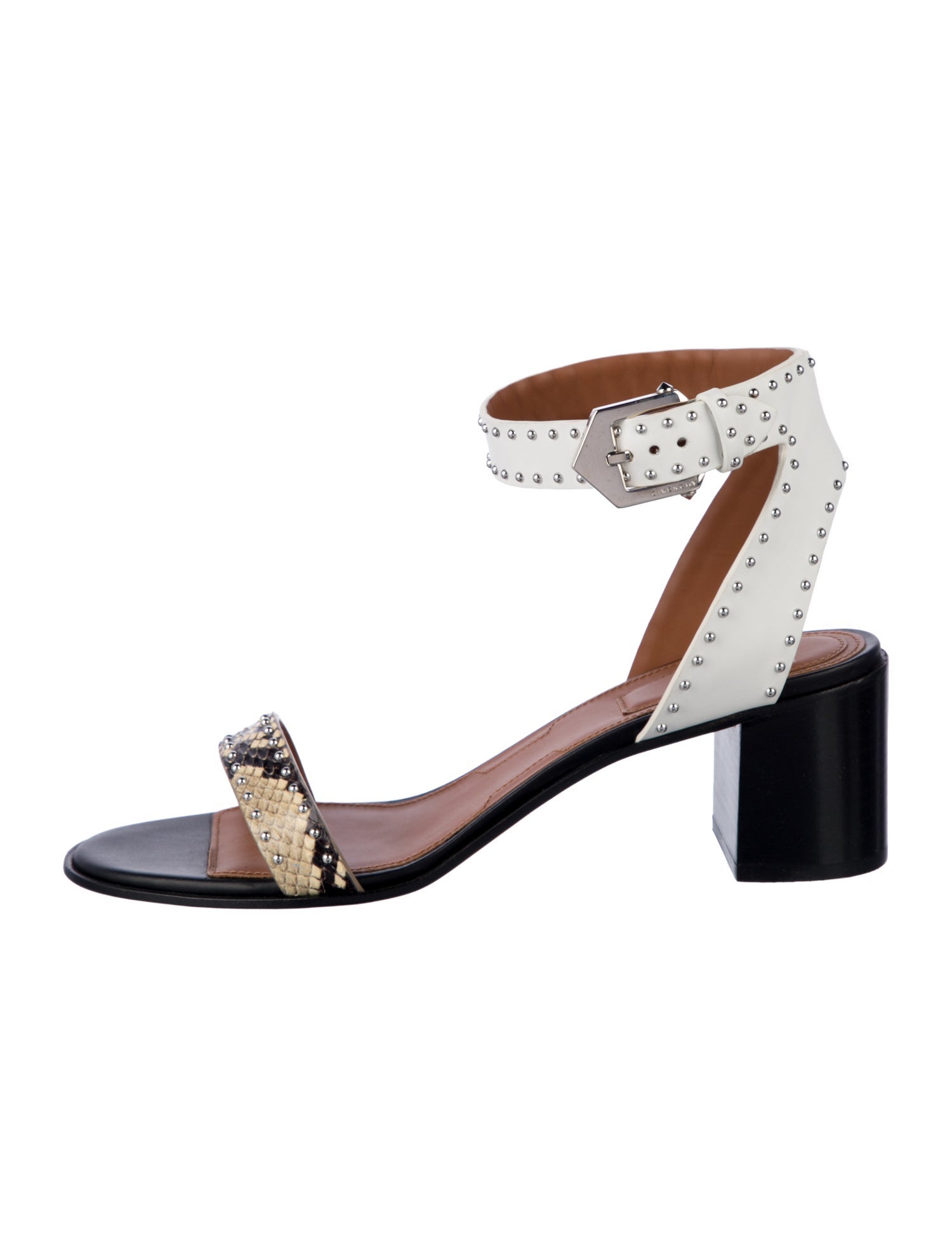 Givenchy Leather Printed Sandals