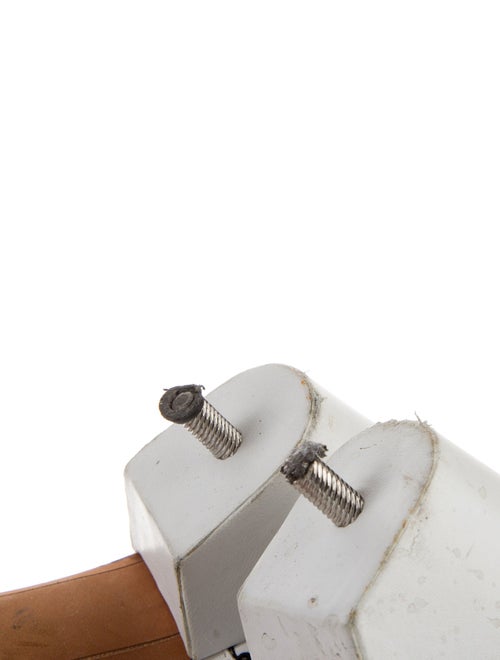 Givenchy Leather Lace Pattern D'Orsay Pumps