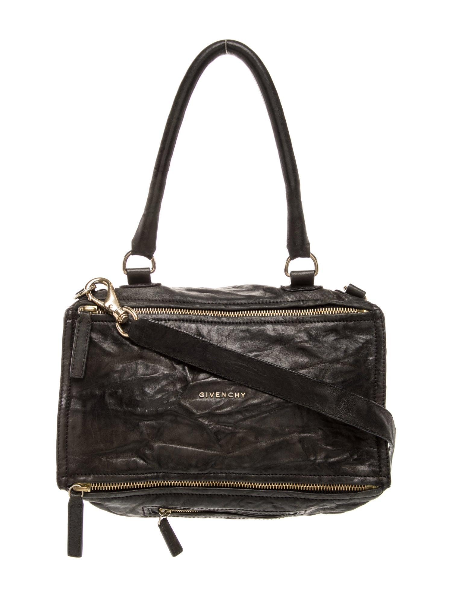 Givenchy Leather Messenger Bag