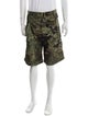 Givenchy Camouflage Print Shorts
