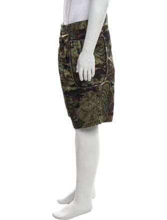 Givenchy Camouflage Print Shorts