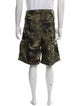 Givenchy Camouflage Print Shorts