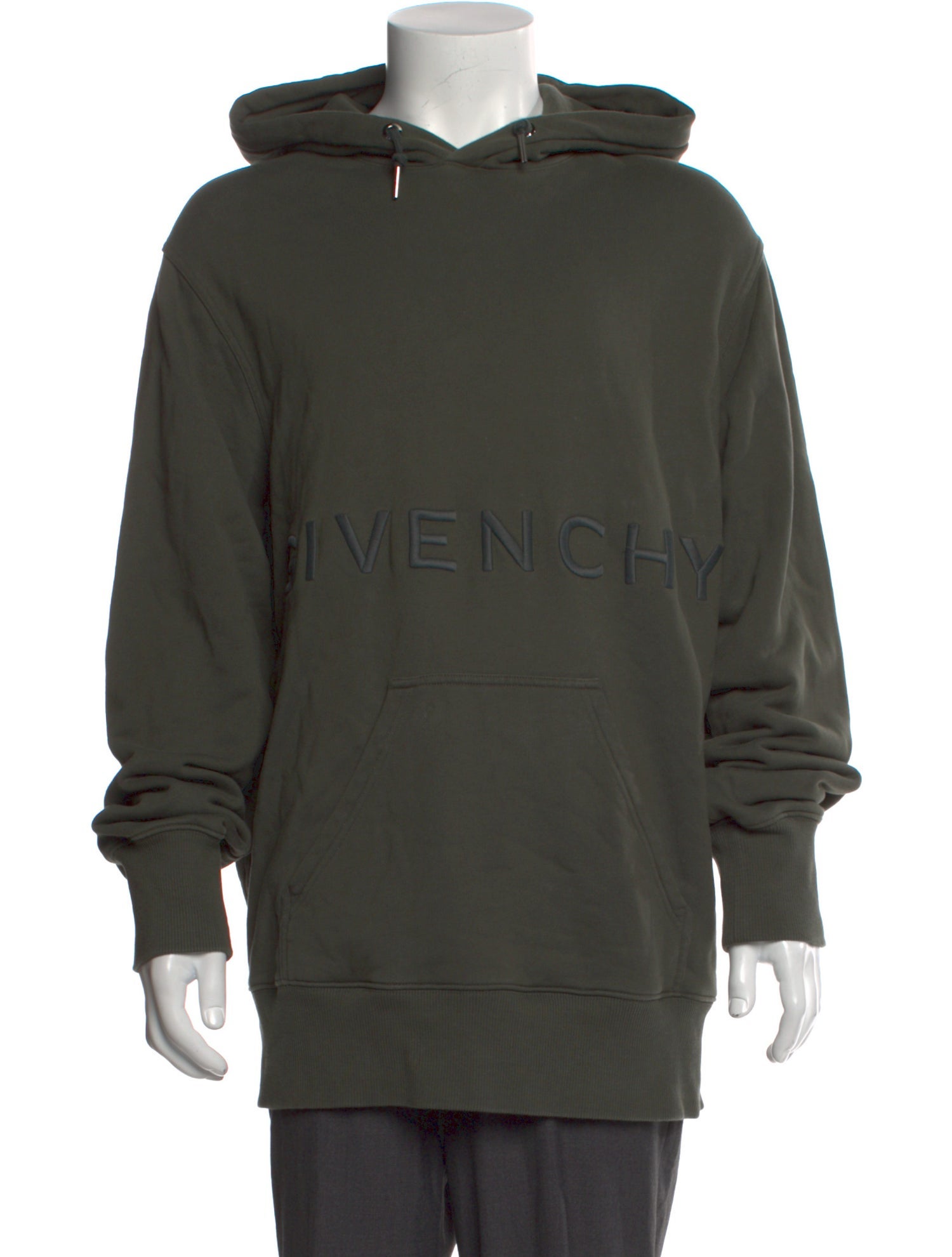 Givenchy Graphic Print Crew Neck Hoodie