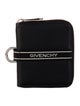 Givenchy Leather Graphic Print Compact Wallet