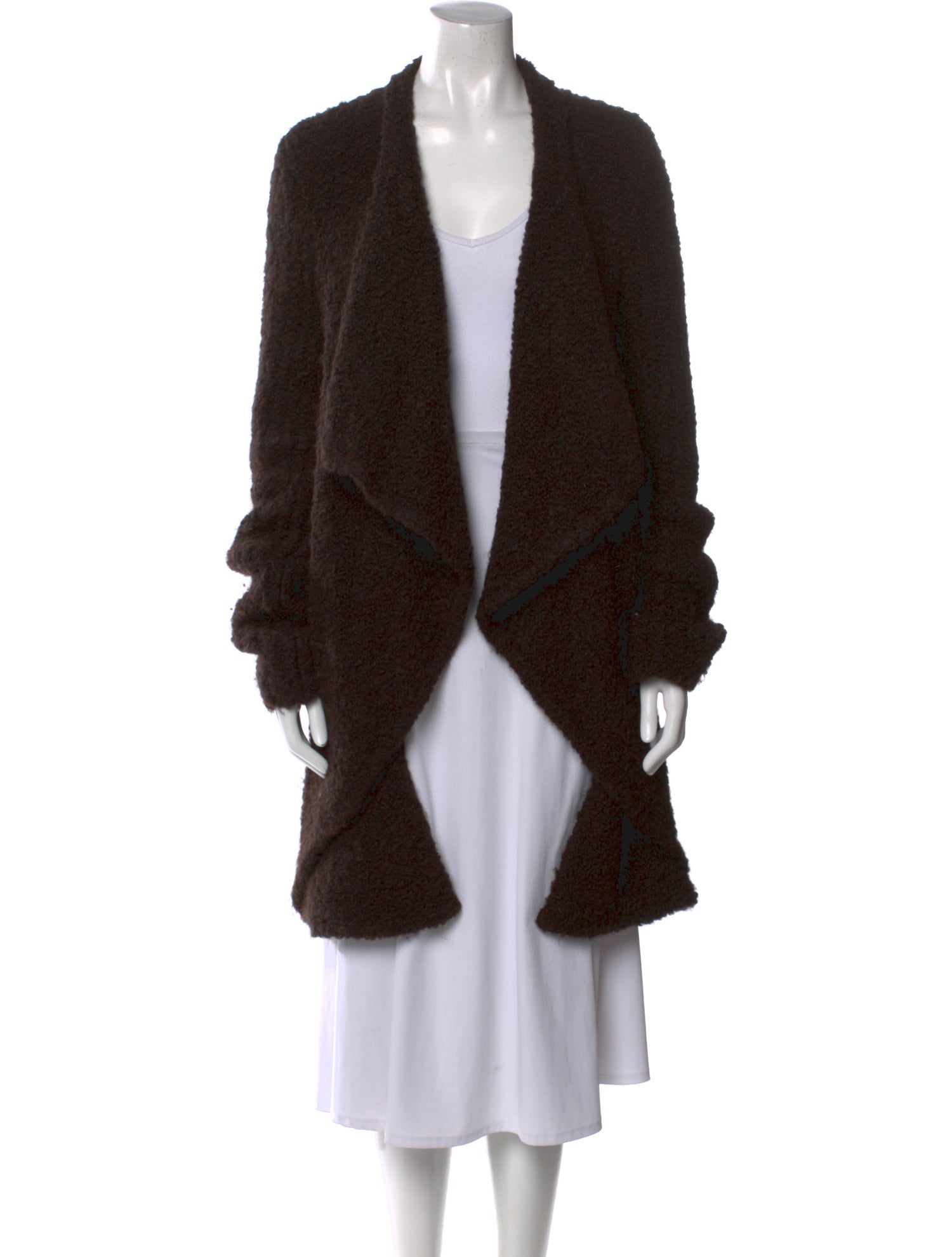 Givenchy Wool Open Front Sweater