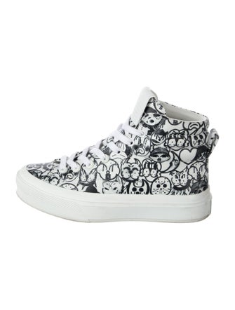 Givenchy Leather Printed Sneakers