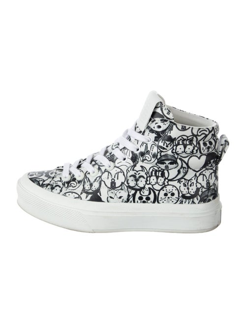 Givenchy Leather Printed Sneakers