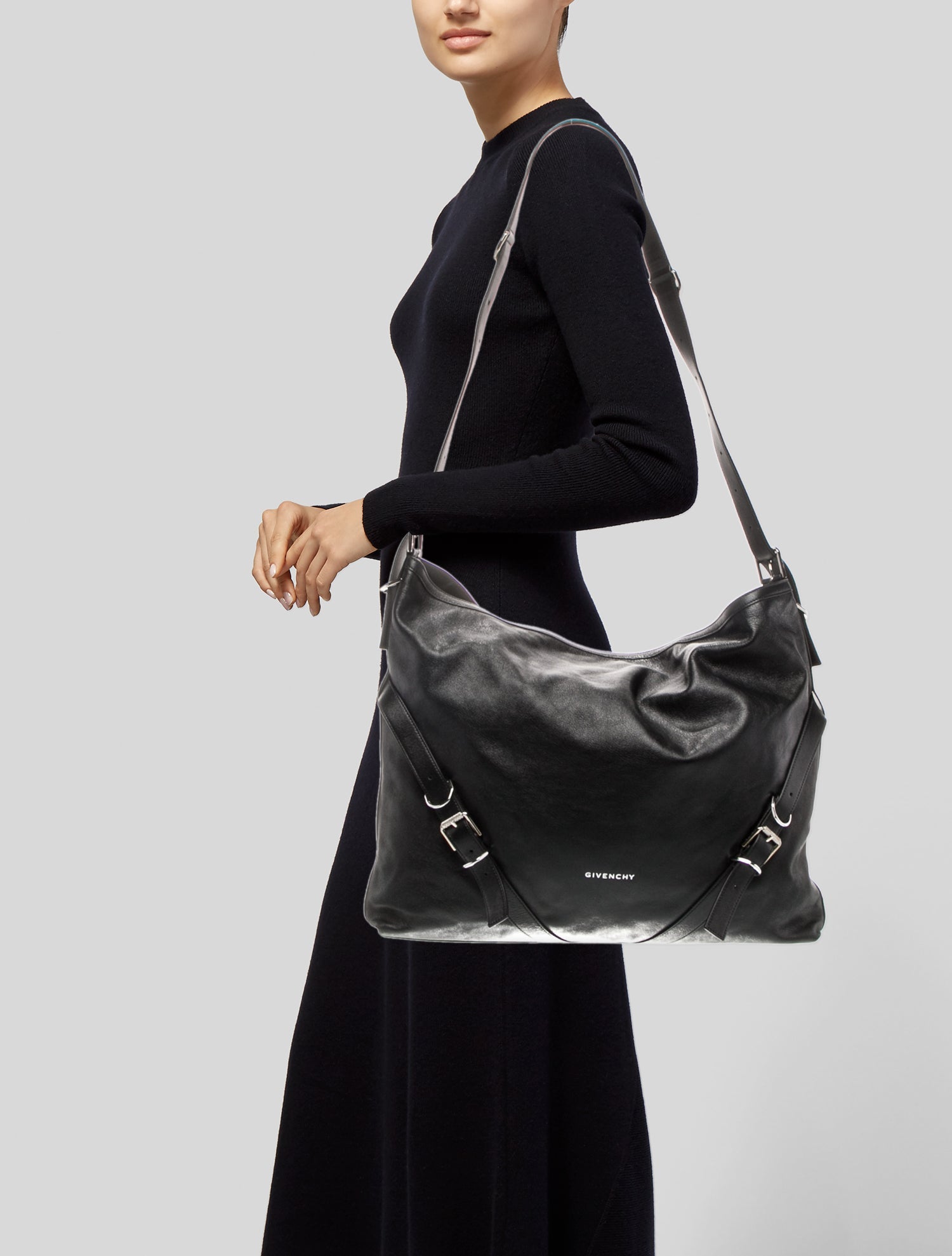 Givenchy Leather Messenger Bag