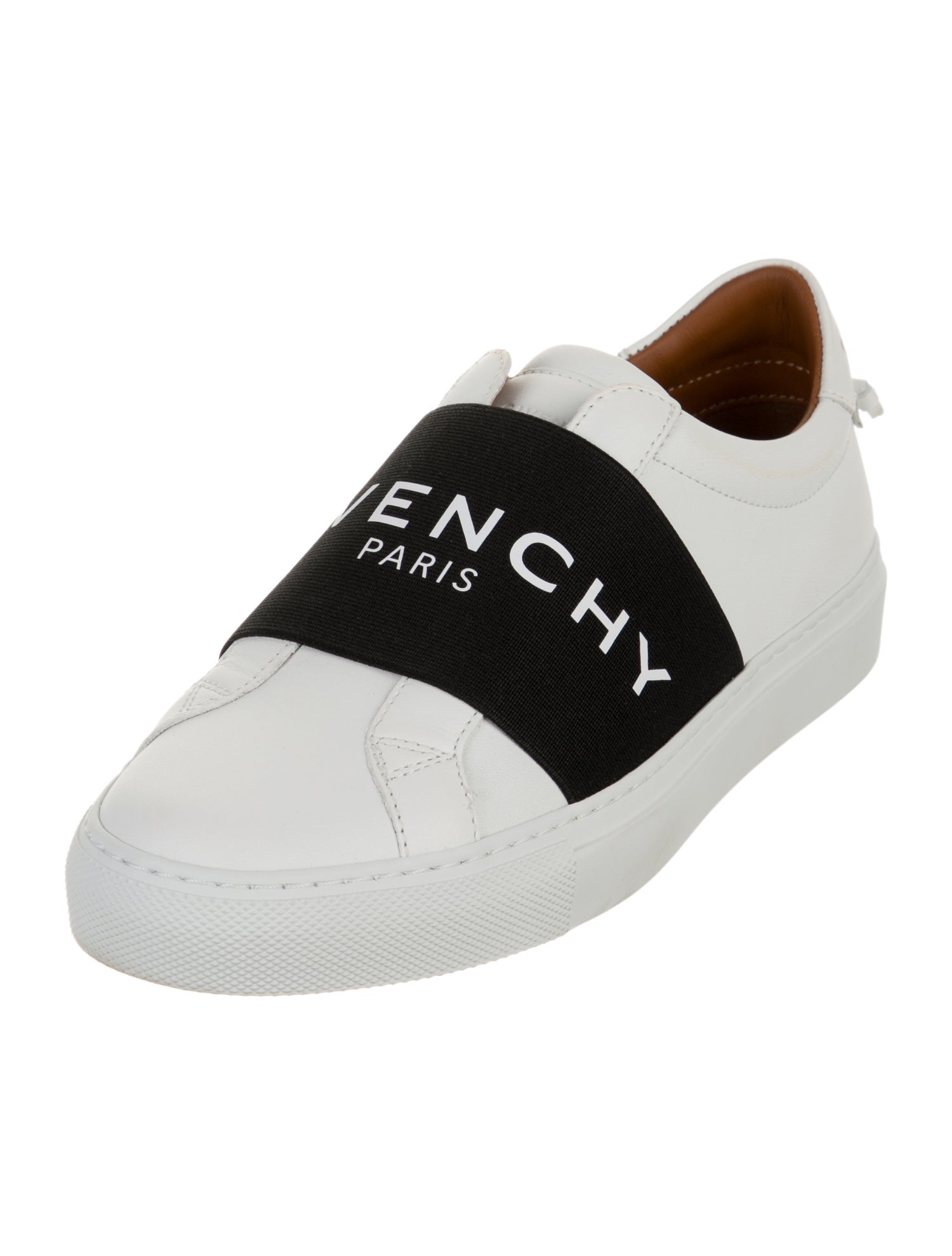 Givenchy Leather Colorblock Pattern Sneakers