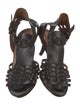 Givenchy Leather T-Strap Sandals