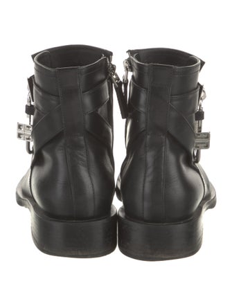 Givenchy Leather Moto Boots