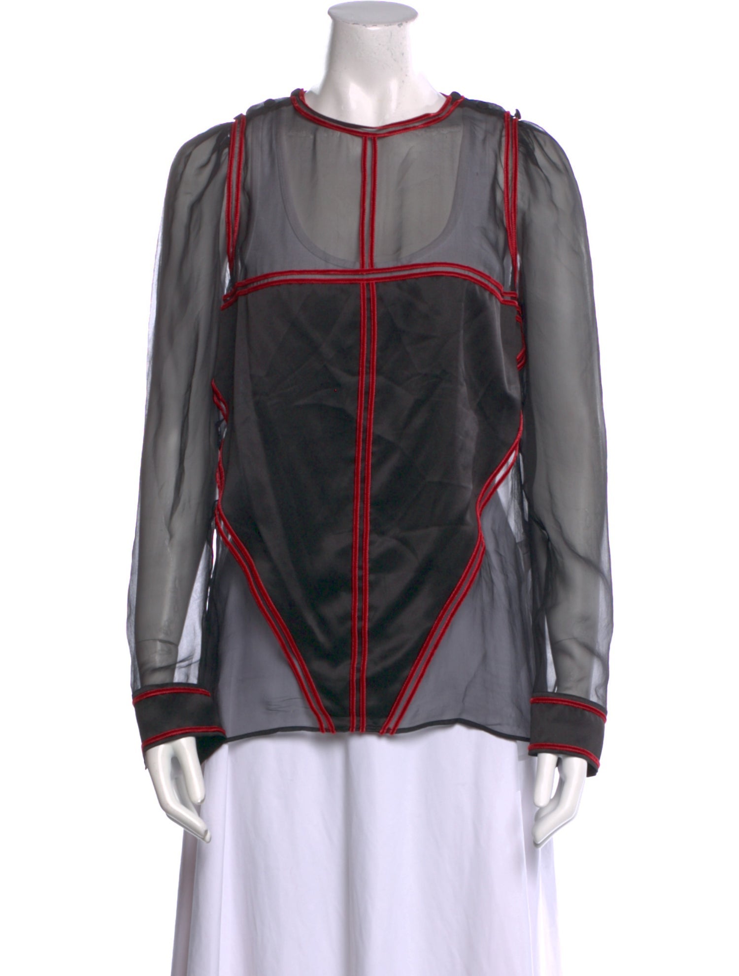 Givenchy Silk Printed Blouse