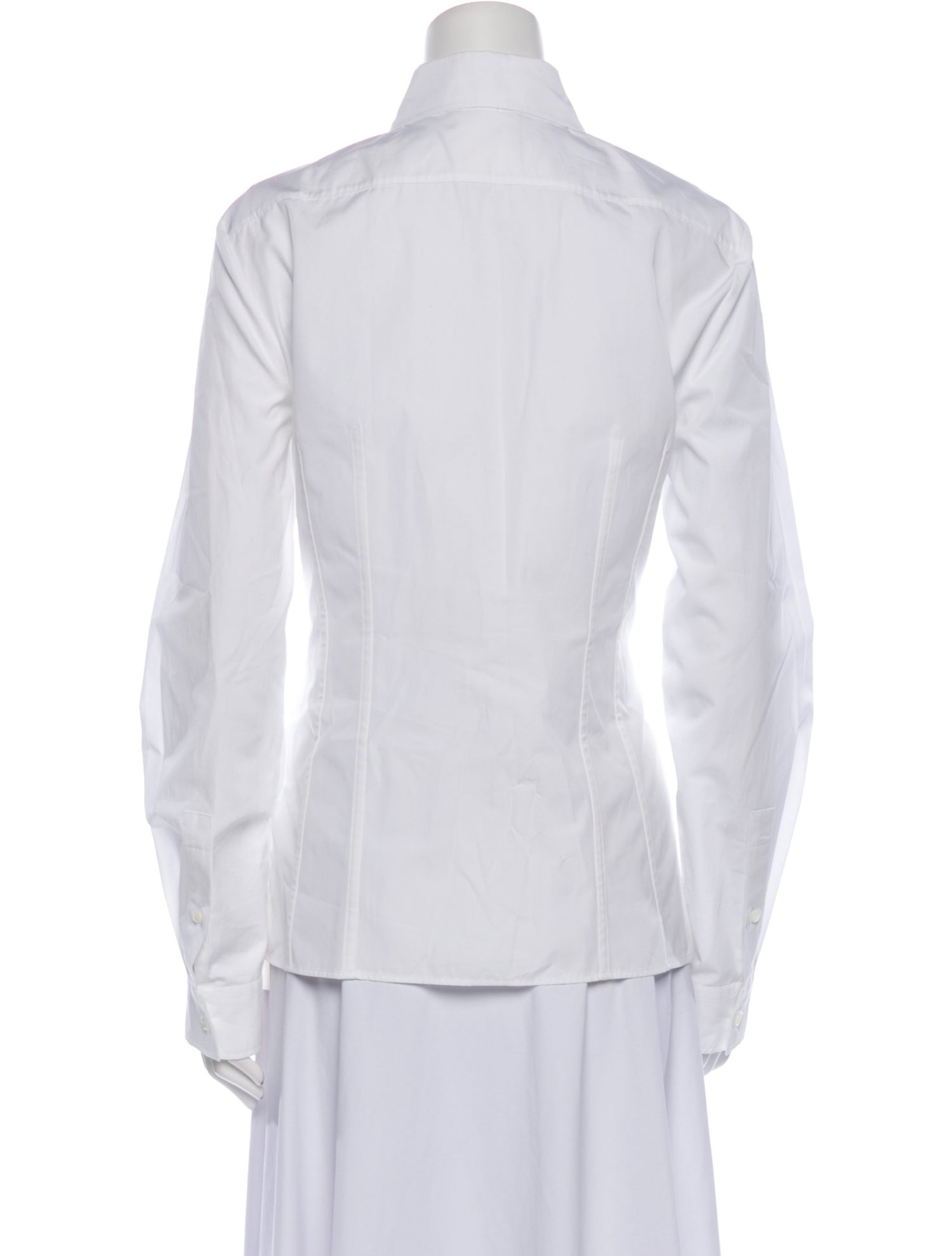 Givenchy Long Sleeve Button-Up Top