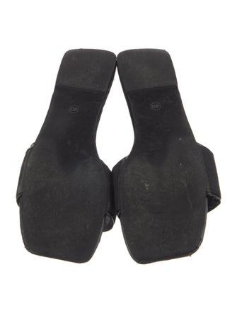 Givenchy Leather Graphic Print Slides