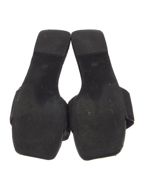 Givenchy Leather Graphic Print Slides