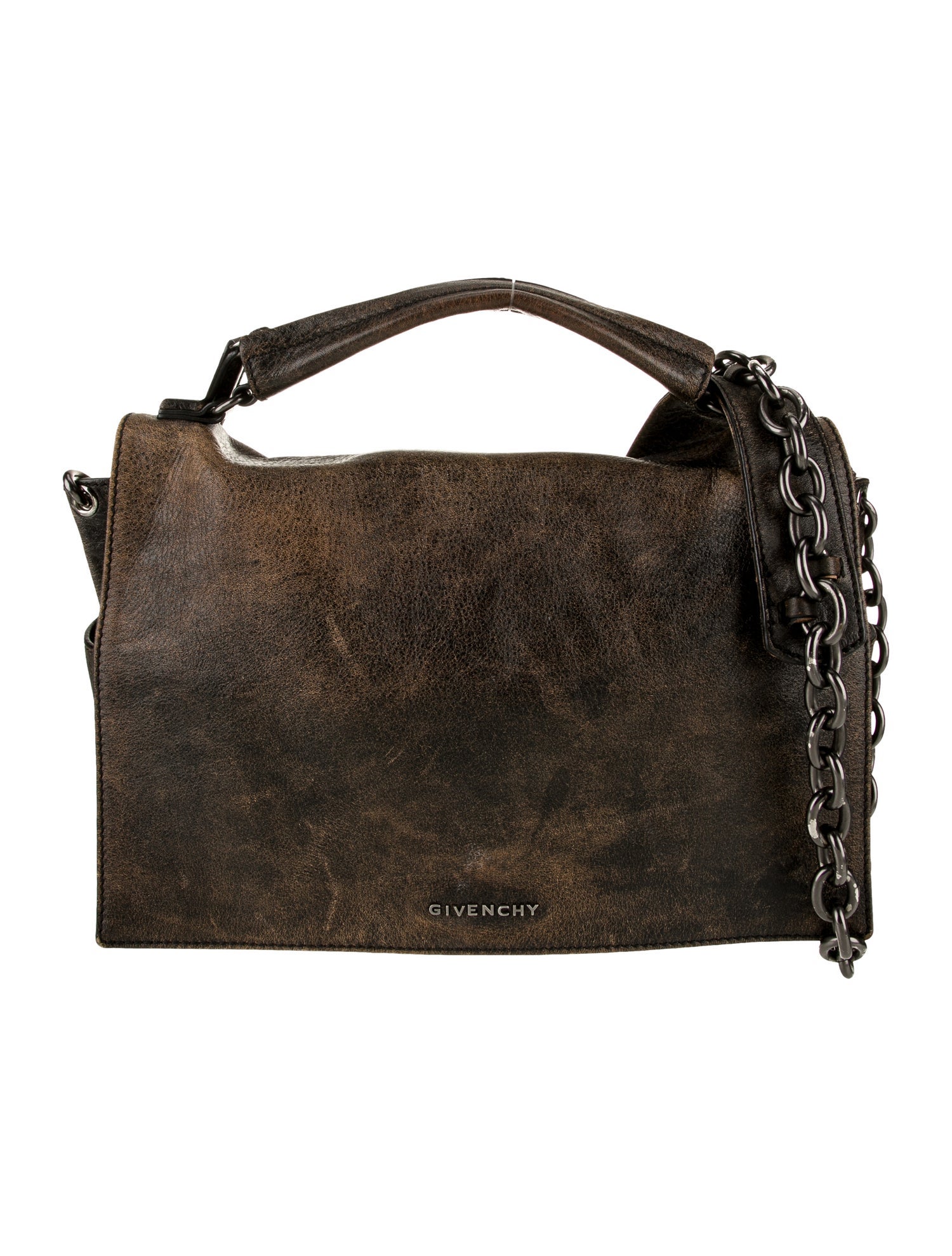 Givenchy Leather Messenger Bag