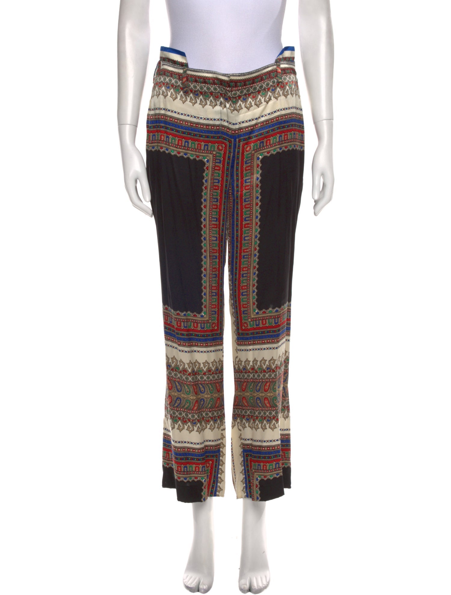 Givenchy Silk Wide Leg Pants