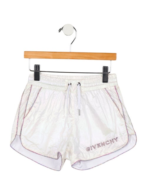 Givenchy Toddler Girls' Logo Embroidered Shorts