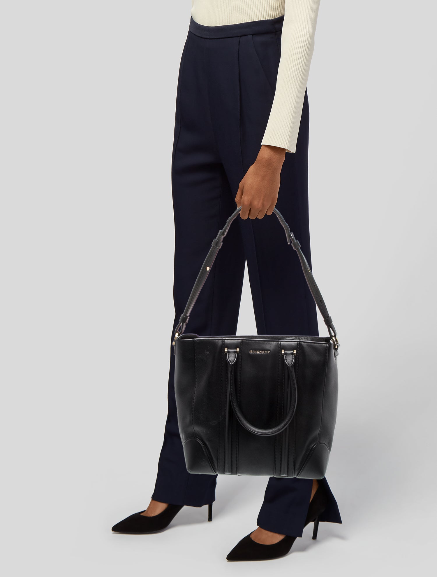 Givenchy Leather Top Handle Bag