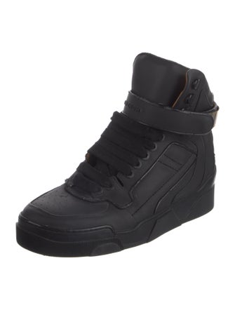 Givenchy Leather Lace-Up Boots