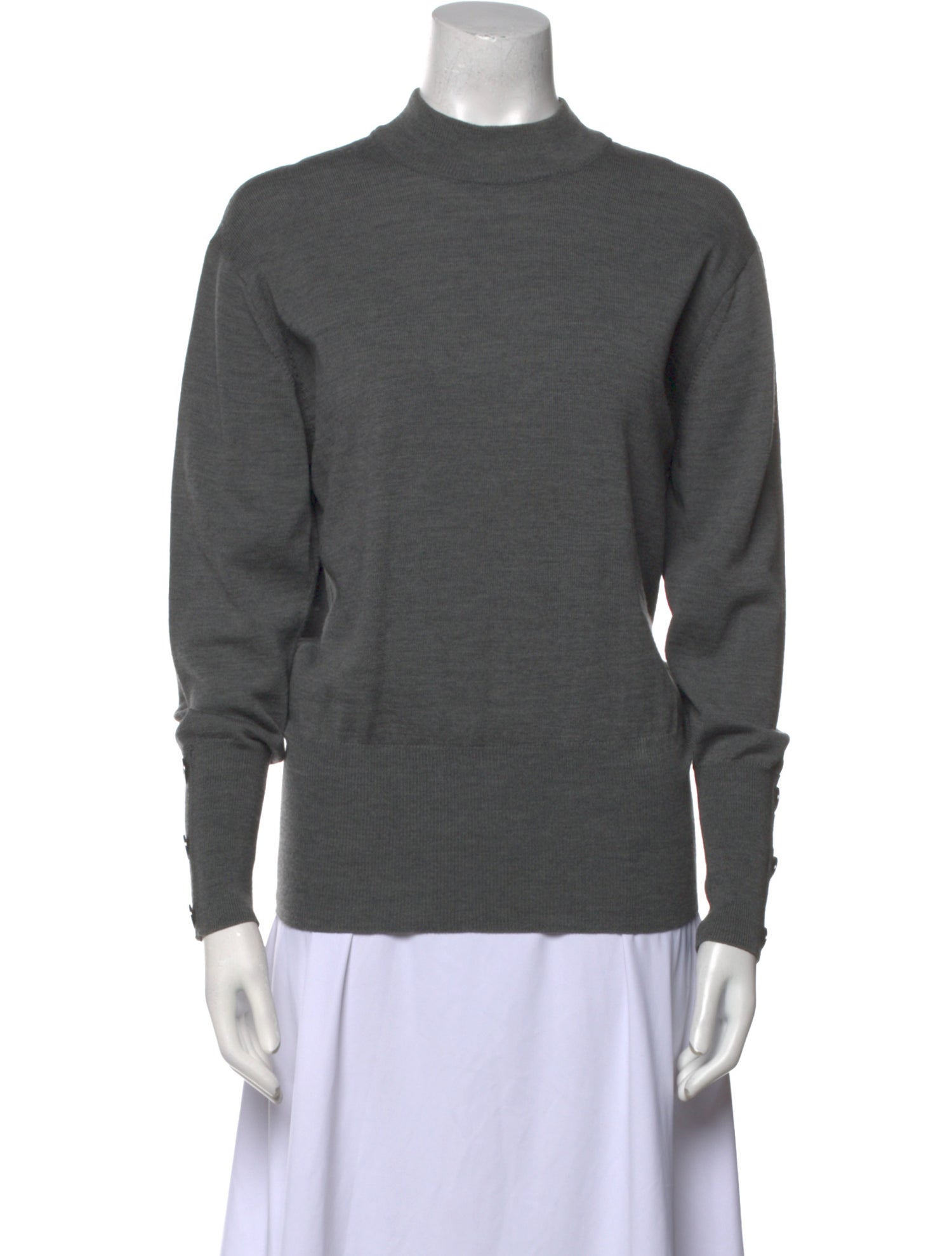 Givenchy Wool Mock Neck Sweater
