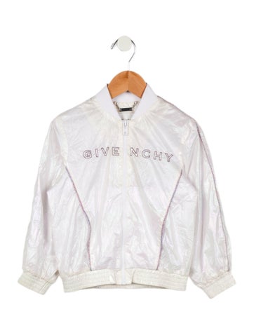 Givenchy Sizes 2-6 Toddler Girls' Holographic Windbreaker Jacket 6