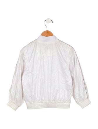 Givenchy Toddler Girls' Holographic Windbreaker Jacket