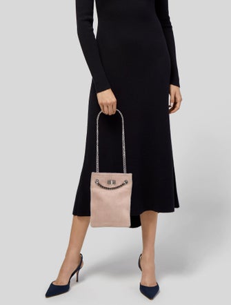 Givenchy Suede Top Handle Bag