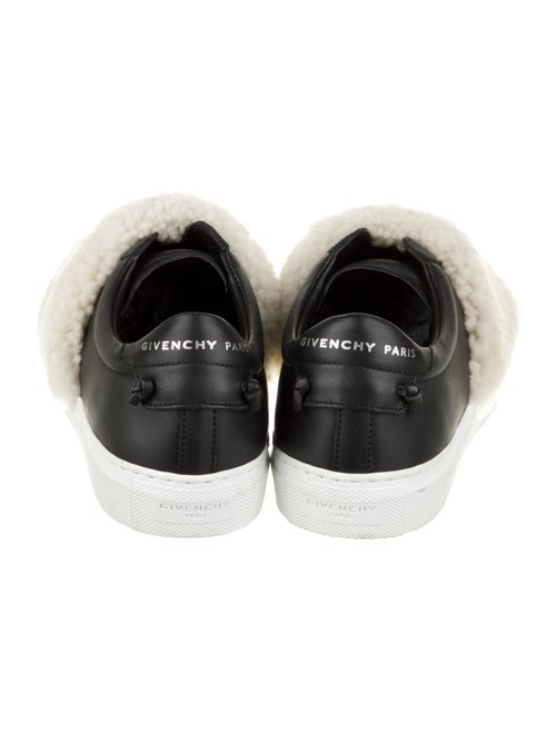 Givenchy Leather Colorblock Pattern Sneakers