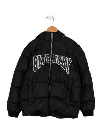 Givenchy Boys' Logo Print Puffer Jacket