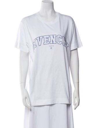 Givenchy Graphic Print Crew Neck T-Shirt