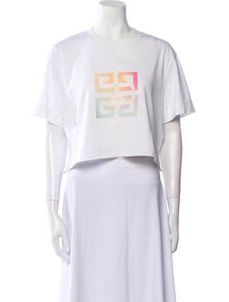 Givenchy Graphic Print Crew Neck T-Shirt